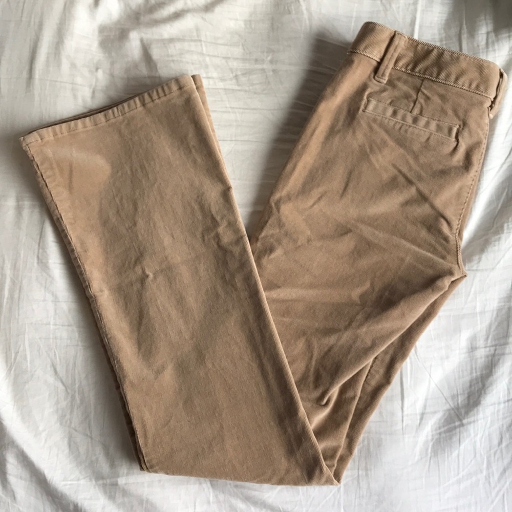 ‰ Banana Republic Tan Corduroy Wide Leg WMNS 25